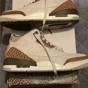 Jordan Sneakers in White and Brown (Air Jordan 3 Retro ‘Palomino’)